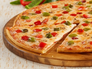 Grilled Sweet Pepper Pizza